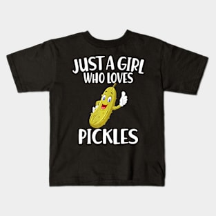 Pickle Cucumber Pickle Grocery Kids T-Shirt